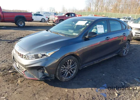 2023 Kia Forte Gt-Line z USA, uszkodzony, nr VIN 3KPF54ADXPE611109